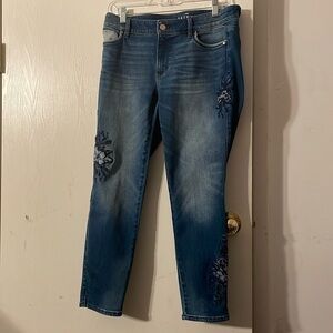 Vintage Embroidered Jeans  #9